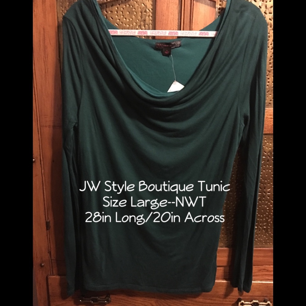 JW Style Boutique Tunic—Brand New